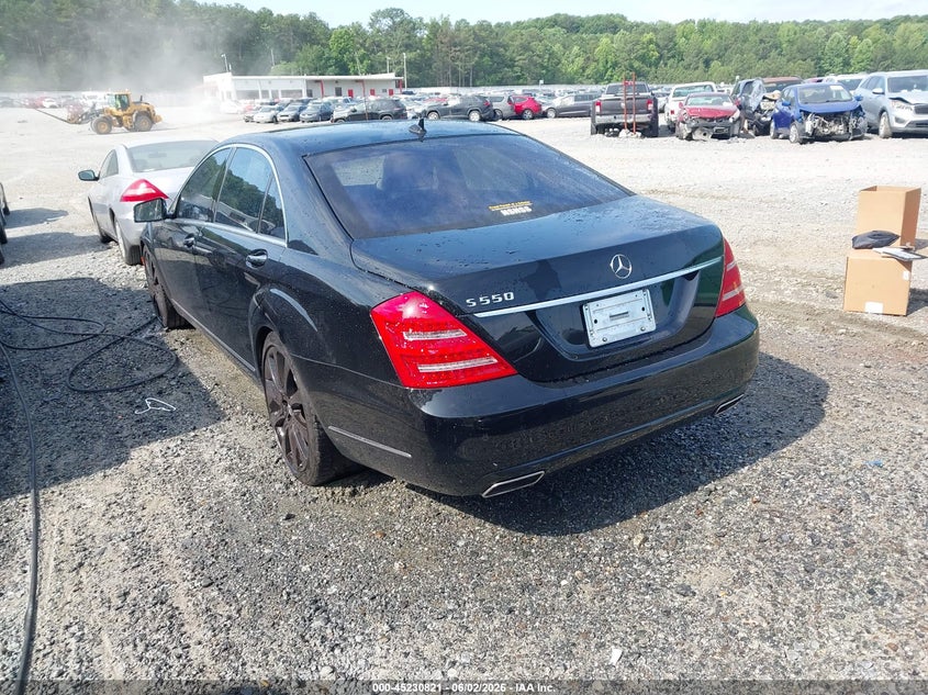 2011 Mercedes-benz S class VIN WDDNG7BB9BA416446 IAAI salvage auction — FRONT & REAR, Repossession Paperwork (Georgia), sold $1,100 on 2026-07-14 (photo 3)