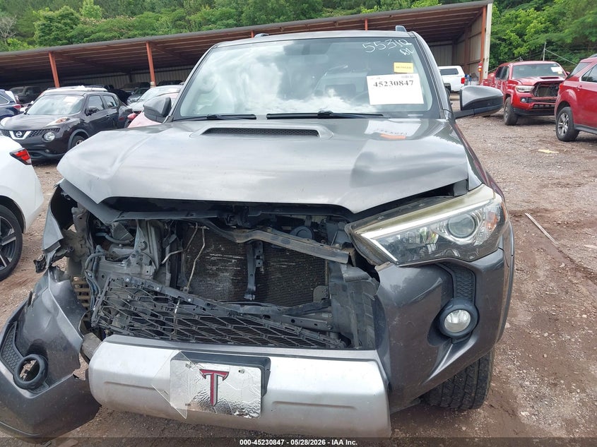 2014 Toyota 4runner VIN JTEBU5JR7E5155223 IAAI salvage auction — FRONT END, Salvage Title, sold $4,500 on 2026-07-25 (photo 6)