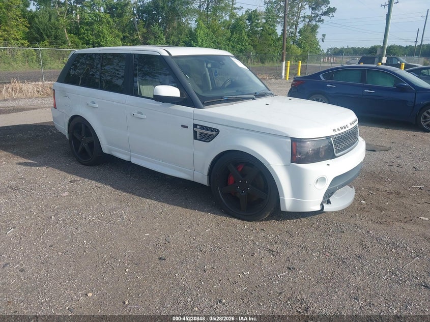 2013 Land rover Range rover sport VIN SALSP2E40DA782708 IAAI salvage auction — NORMAL WEAR, Salvage (Texas), sold $575 on 2026-07-28 (photo 1)