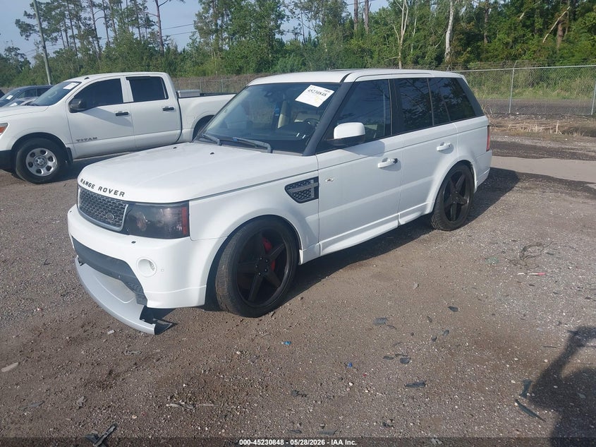 2013 Land rover Range rover sport VIN SALSP2E40DA782708 IAAI salvage auction — NORMAL WEAR, Salvage (Texas), sold $575 on 2026-07-28 (photo 2)