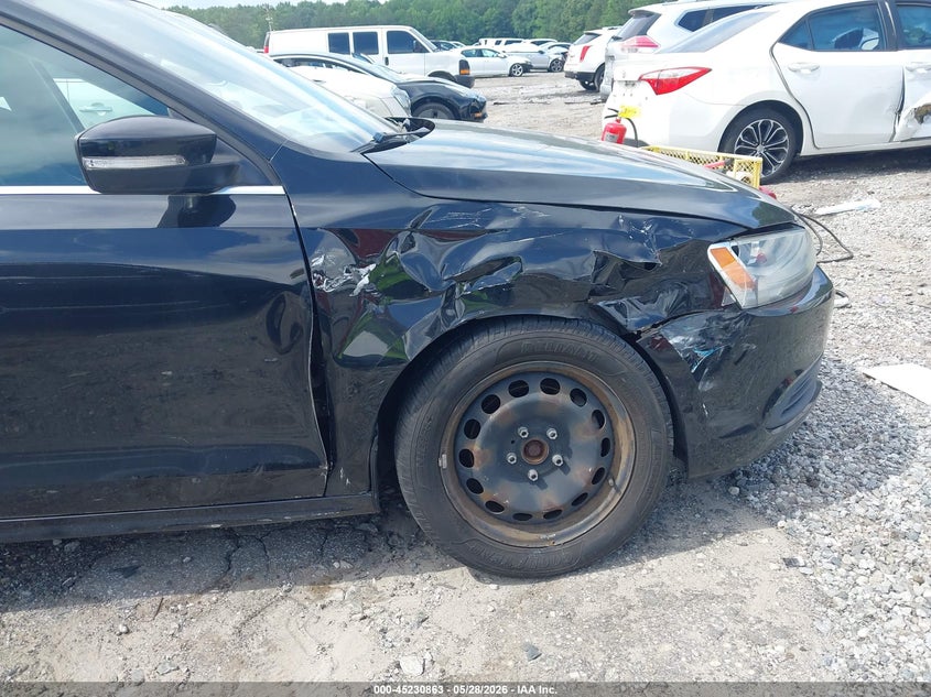 2013 Volkswagen Jetta VIN 3VWDP7AJ1DM417897 IAAI salvage auction — SIDE, Salvage Title, sold $725 on 2026-08-12 (photo 6)