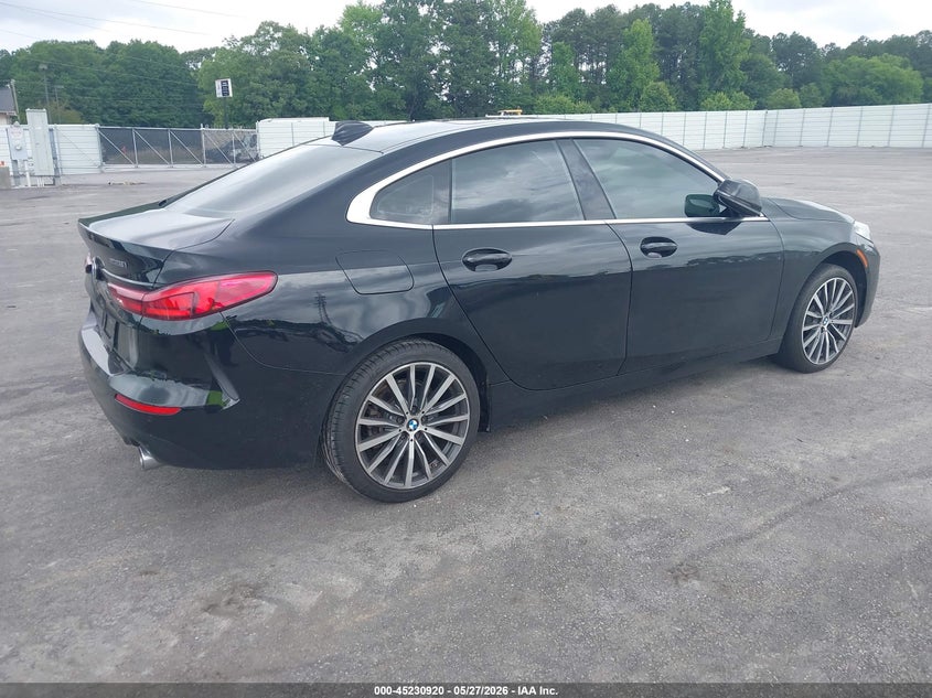 2021 BMW 2 series VIN WBA53AK06M7J40628 IAAI salvage auction — NORMAL WEAR, Repossession Paperwork (Georgia), sold $5,600 on 2026-07-22 (photo 4)