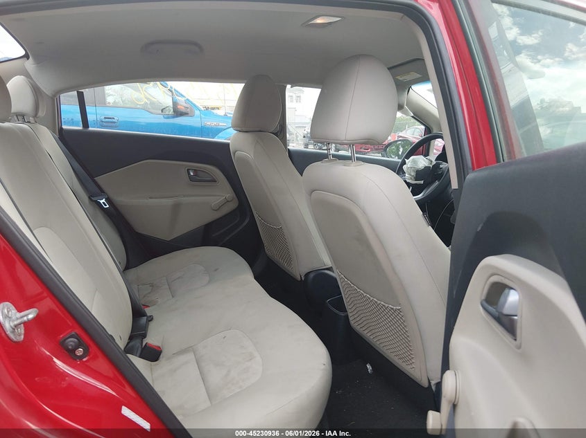 2013 Kia Rio VIN KNADM4A39D6205239 IAAI salvage auction — FRONT END, Salvage Title, sold $25 on 2026-07-07 (photo 8)