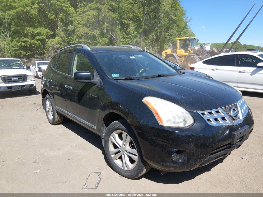 2012 Nissan Rogue VIN JN8AS5MV3CW715300 IAAI salvage auction — FRONT END, Clear (Virginia), sold $100 on 2026-07-28 (photo 1)