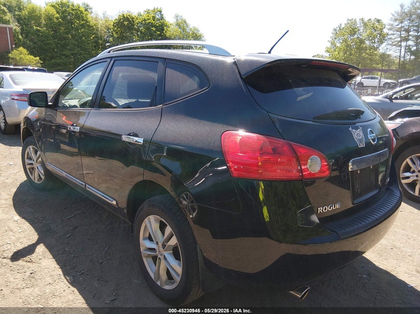 2012 Nissan Rogue VIN JN8AS5MV3CW715300 IAAI salvage auction — FRONT END, Clear (Virginia), sold $100 on 2026-07-28 (photo 3)