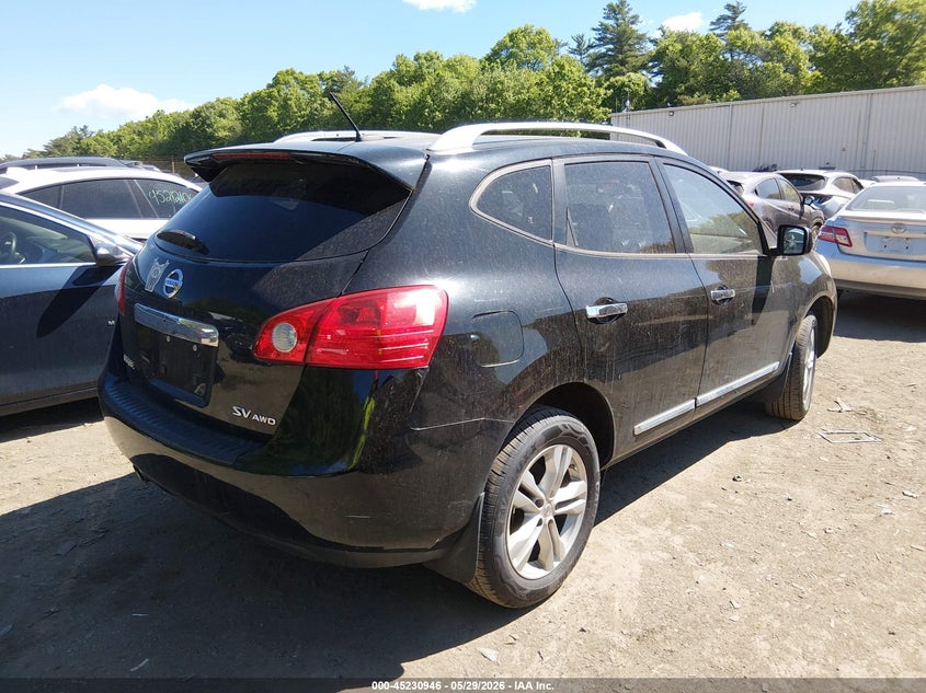 2012 Nissan Rogue VIN JN8AS5MV3CW715300 IAAI salvage auction — FRONT END, Clear (Virginia), sold $100 on 2026-07-28 (photo 4)
