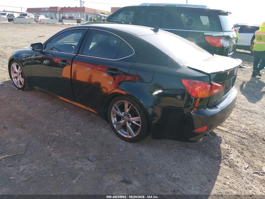 2009 Lexus Is 250 VIN JTHBK262792083031 IAAI salvage auction — REAR END, Salvage (Tennessee), sold $1,900 on 2026-07-09 (photo 3)
