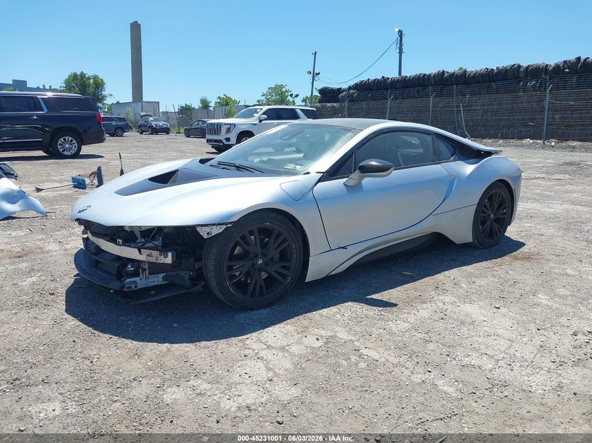 2015 BMW I8 VIN WBY2Z2C57FV391823 IAAI salvage auction — FRONT END, Salvage Title, sold $19,100 on 2026-08-02 (photo 2)