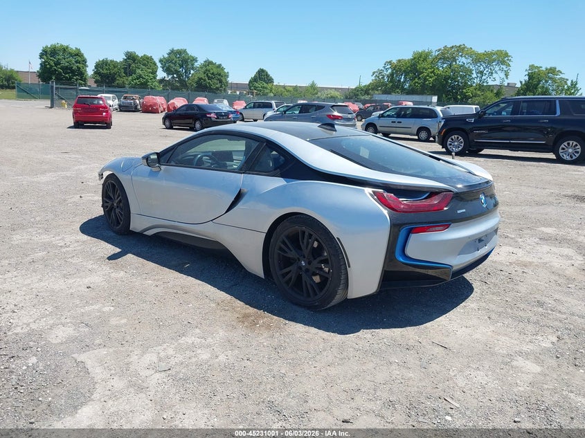 2015 BMW I8 VIN WBY2Z2C57FV391823 IAAI salvage auction — FRONT END, Salvage Title, sold $19,100 on 2026-08-02 (photo 3)