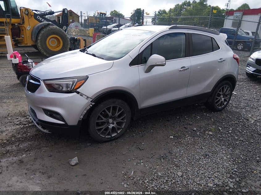 2019 Buick Encore VIN KL4CJ2SM2KB723310 IAAI salvage auction — FRONT END, Salvage (West Virginia), sold $800 on 2026-08-01 (photo 2)