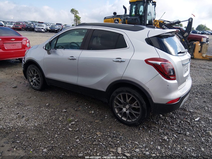 2019 Buick Encore VIN KL4CJ2SM2KB723310 IAAI salvage auction — FRONT END, Salvage (West Virginia), sold $800 on 2026-08-01 (photo 3)
