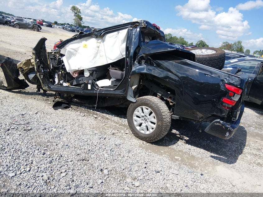 2022 Nissan Navara (frontier) VIN 1N6ED1EK2NN617076 IAAI salvage auction — ROLLOVER, Salvage (West Virginia), sold $600 on 2026-08-03 (photo 3)