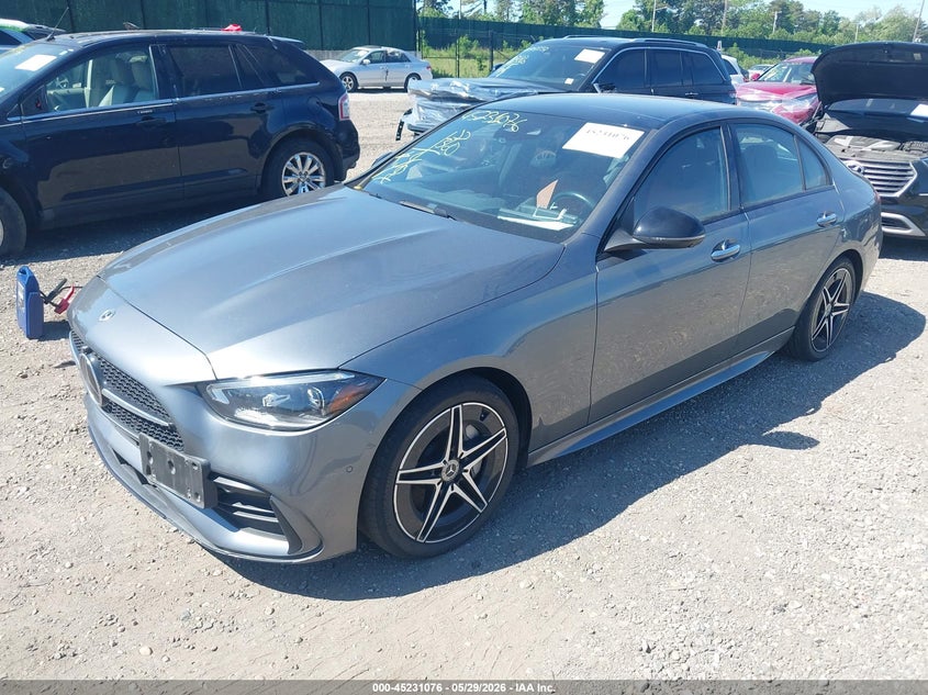 2024 Mercedes-benz C-klasse VIN W1KAF4HB0RR206305 IAAI salvage auction — FRONT END, Mv-907A (New York), sold $20,000 on 2026-07-26 (photo 2)