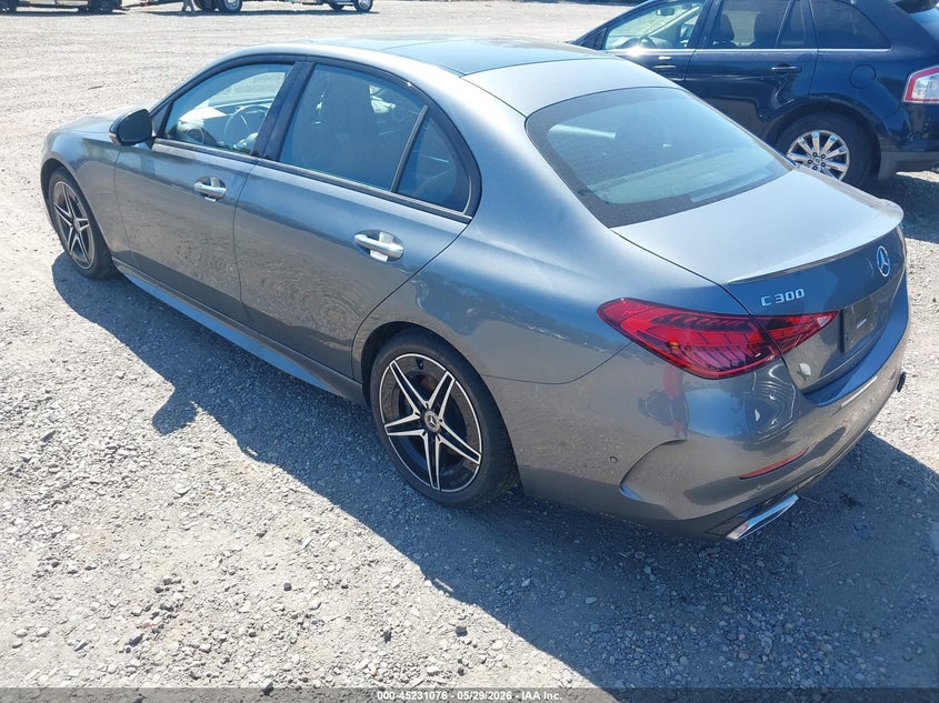 2024 Mercedes-benz C-klasse VIN W1KAF4HB0RR206305 IAAI salvage auction — FRONT END, Mv-907A (New York), sold $20,000 on 2026-07-26 (photo 3)