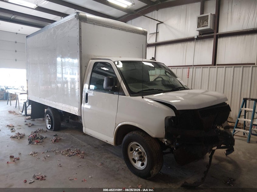 2021 Chevrolet Express 2500 VIN 1GB0GRFPXM1164882 IAAI salvage auction — FRONT END, Clear (Arkansas), sold $3,000 on 2026-07-09 (photo 1)