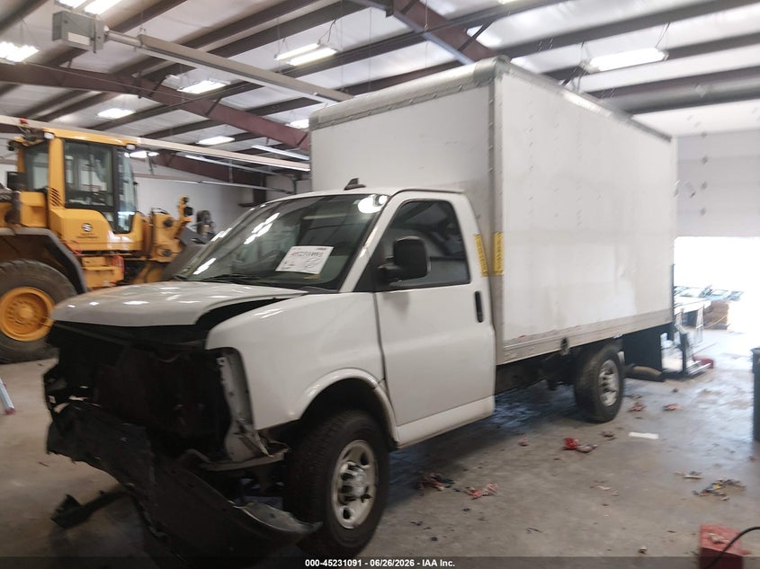 2021 Chevrolet Express 2500 VIN 1GB0GRFPXM1164882 IAAI salvage auction — FRONT END, Clear (Arkansas), sold $3,000 on 2026-07-09 (photo 2)