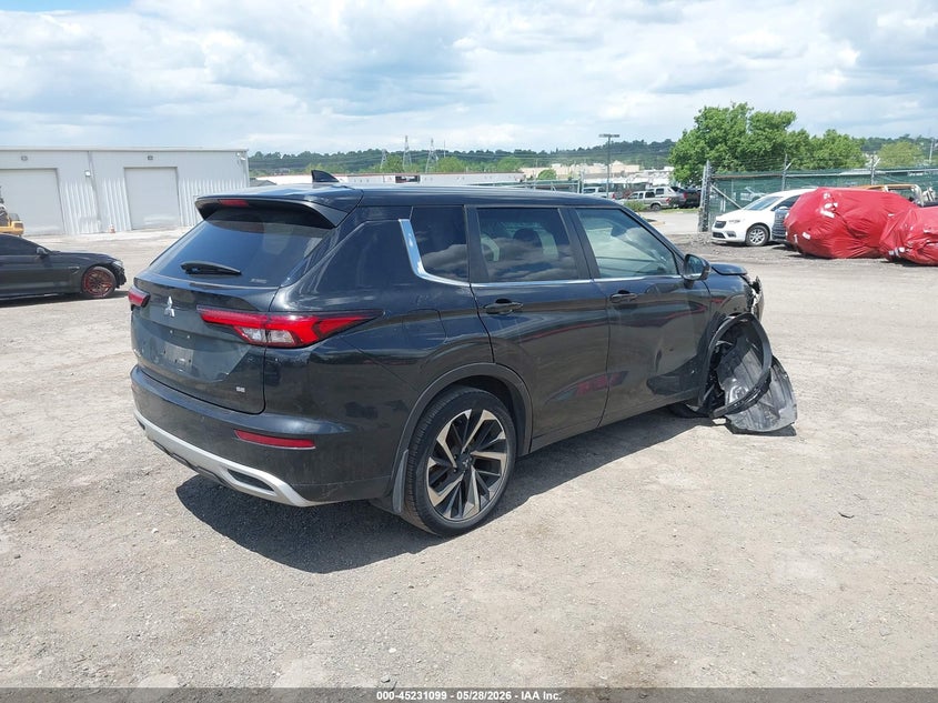 2023 Mitsubishi Outlander VIN JA4J4UA84PZ046600 IAAI salvage auction — RIGHT FRONT, Salvage (Pennsylvania), sold $5,300 on 2026-07-31 (photo 4)