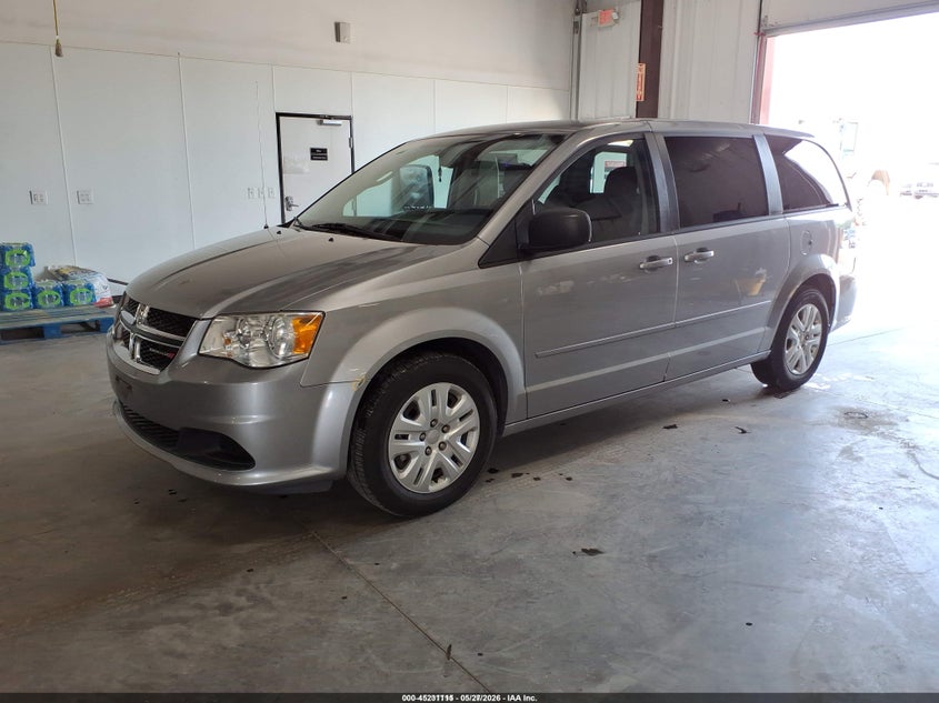 2017 Dodge Grand caravan VIN 2C4RDGBG0HR780694 IAAI salvage auction — NORMAL WEAR, Sf97 (North Carolina), sold $10,325 on 2026-08-13 (photo 2)