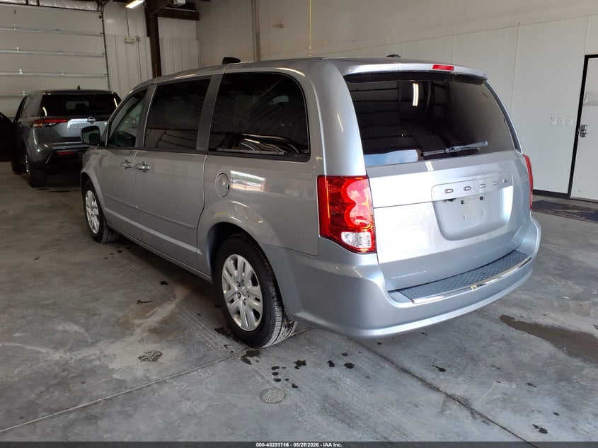 2017 Dodge Grand caravan VIN 2C4RDGBG0HR780694 IAAI salvage auction — NORMAL WEAR, Sf97 (North Carolina), sold $10,325 on 2026-08-13 (photo 3)