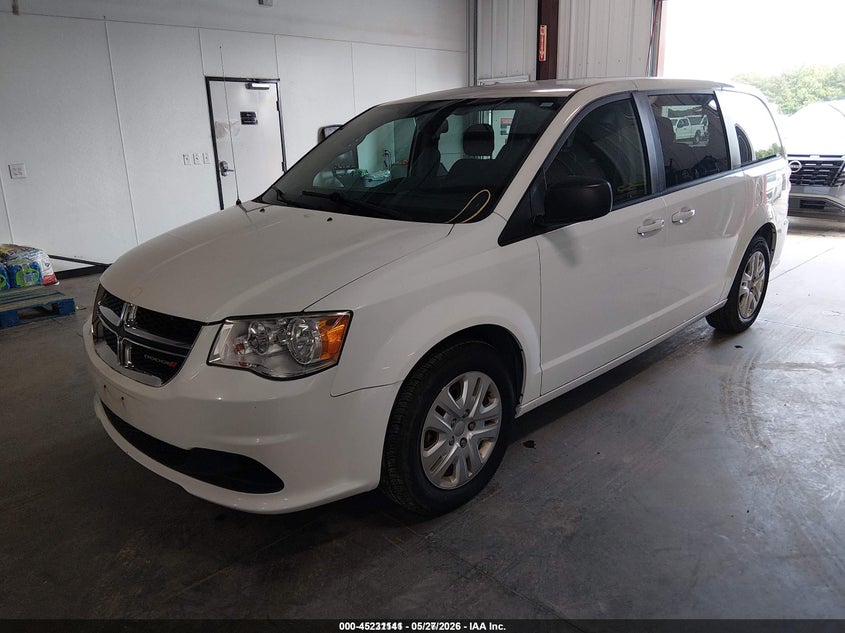 2018 Dodge Grand caravan VIN 2C4RDGBG7JR288718 IAAI salvage auction — NORMAL WEAR, Sf97 (North Carolina), sold $13,700 on 2026-08-13 (photo 2)