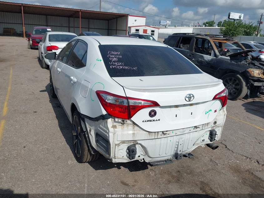 2016 Toyota Corolla VIN 5YFBURHE7GP517331 IAAI salvage auction — REAR END, Salvage Title, sold $4,050 on 2026-07-22 (photo 6)