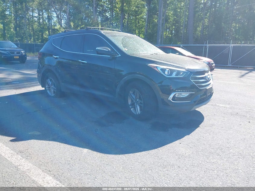 2018 Hyundai Santa fe VIN 5XYZUDLB5JG547406 IAAI salvage auction — RIGHT REAR, Mv-907A (New York), sold $3,325 on 2026-07-30 (photo 1)