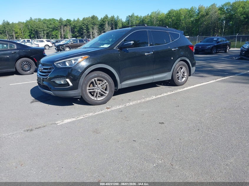 2018 Hyundai Santa fe VIN 5XYZUDLB5JG547406 IAAI salvage auction — RIGHT REAR, Mv-907A (New York), sold $3,325 on 2026-07-30 (photo 2)