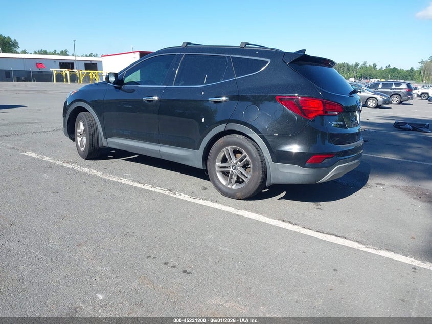 2018 Hyundai Santa fe VIN 5XYZUDLB5JG547406 IAAI salvage auction — RIGHT REAR, Mv-907A (New York), sold $3,325 on 2026-07-30 (photo 3)