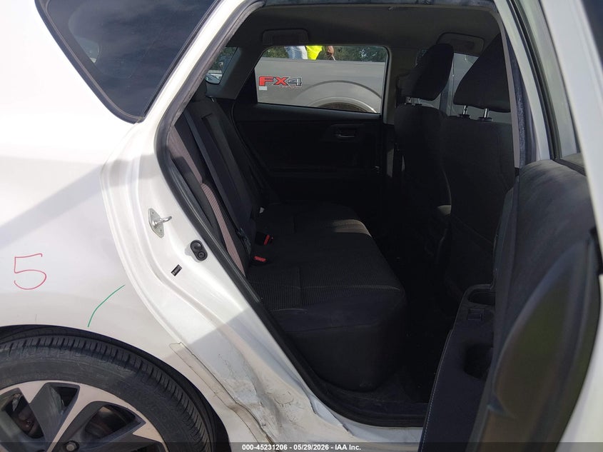 2018 Toyota Corolla VIN JTNKARJE4JJ571907 IAAI salvage auction — RIGHT SIDE, Original (Texas), sold $3,550 on 2026-07-14 (photo 8)