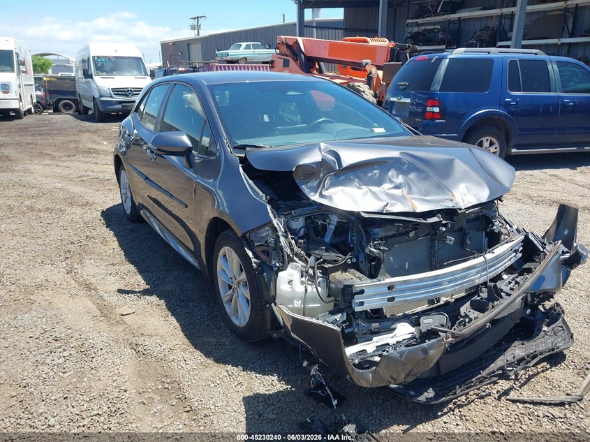 2023 Toyota Corolla VIN JTND4MBE7P3206328 IAAI salvage auction — FRONT END, Salvage (Hawaii), sold $1,225 on 2026-08-01 (photo 1)