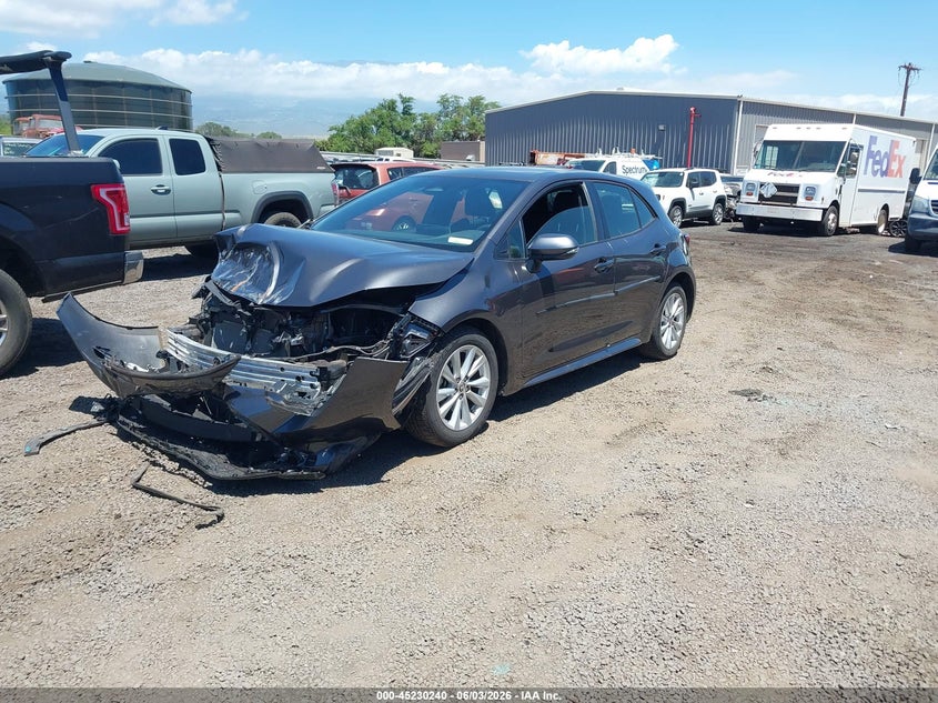 2023 Toyota Corolla VIN JTND4MBE7P3206328 IAAI salvage auction — FRONT END, Salvage (Hawaii), sold $1,225 on 2026-08-01 (photo 2)