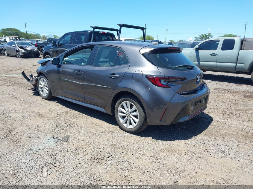 2023 Toyota Corolla VIN JTND4MBE7P3206328 IAAI salvage auction — FRONT END, Salvage (Hawaii), sold $1,225 on 2026-08-01 (photo 3)