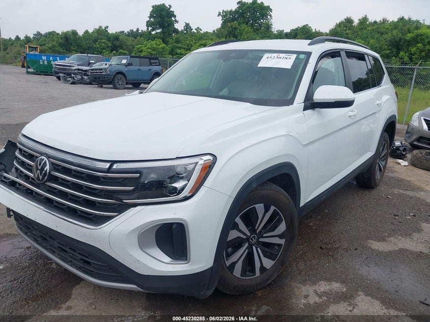 2024 Volkswagen Atlas VIN 1V2DR2CA6RC581781 IAAI salvage auction — RIGHT SIDE, Salvage Title, sold $4,900 on 2026-07-12 (photo 2)