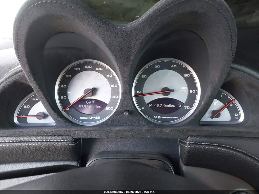 2006 Mercedes-benz Sl-class VIN WDBSK74F26F110482 IAAI salvage auction — EXTERIOR BURN, Non-Repairable (California), sold $7,500 on 2026-07-29 (photo 7)