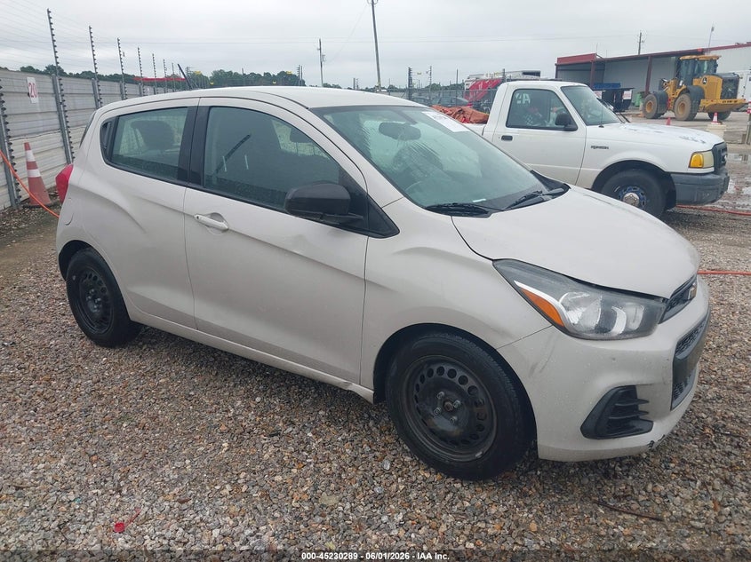 2018 Chevrolet Spark VIN KL8CB6SA3JC420506 IAAI salvage auction — NORMAL WEAR, Clear (Alabama), sold $825 on 2026-07-07 (photo 1)