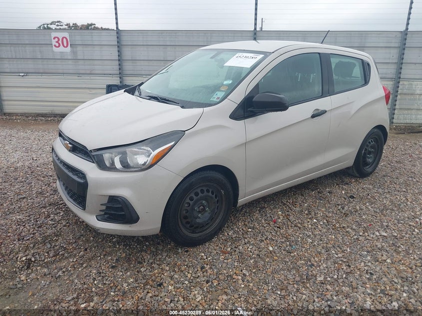 2018 Chevrolet Spark VIN KL8CB6SA3JC420506 IAAI salvage auction — NORMAL WEAR, Clear (Alabama), sold $825 on 2026-07-07 (photo 2)