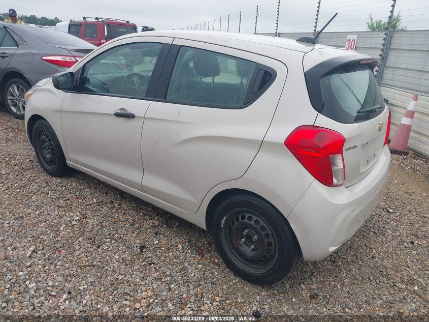 2018 Chevrolet Spark VIN KL8CB6SA3JC420506 IAAI salvage auction — NORMAL WEAR, Clear (Alabama), sold $825 on 2026-07-07 (photo 3)
