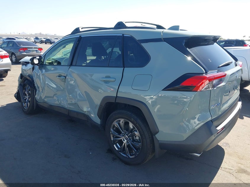 2023 Toyota Rav 4 VIN JTMB6RFV0PD094334 IAAI salvage auction — LEFT FRONT, Salvage Title, sold $9,550 on 2026-07-07 (photo 3)