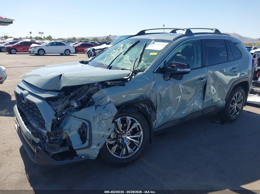 2023 Toyota Rav 4 VIN JTMB6RFV0PD094334 IAAI salvage auction — LEFT FRONT, Salvage Title, sold $9,550 on 2026-07-07 (photo 6)