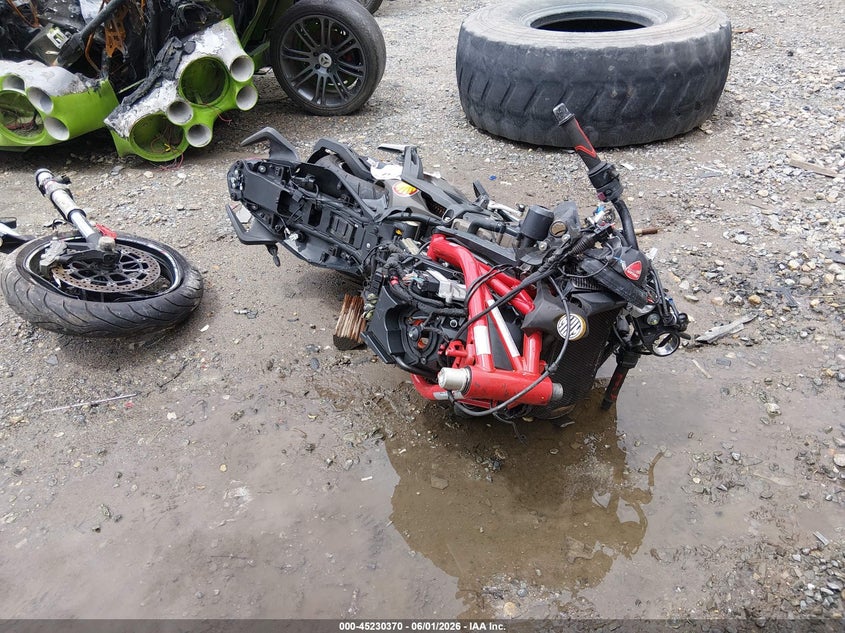 2014 Ducati Monster VIN ZDM1RBSV2EB001343 IAAI salvage auction — ALL OVER, Salvage Title, sold $25 on 2026-07-08 (photo 1)