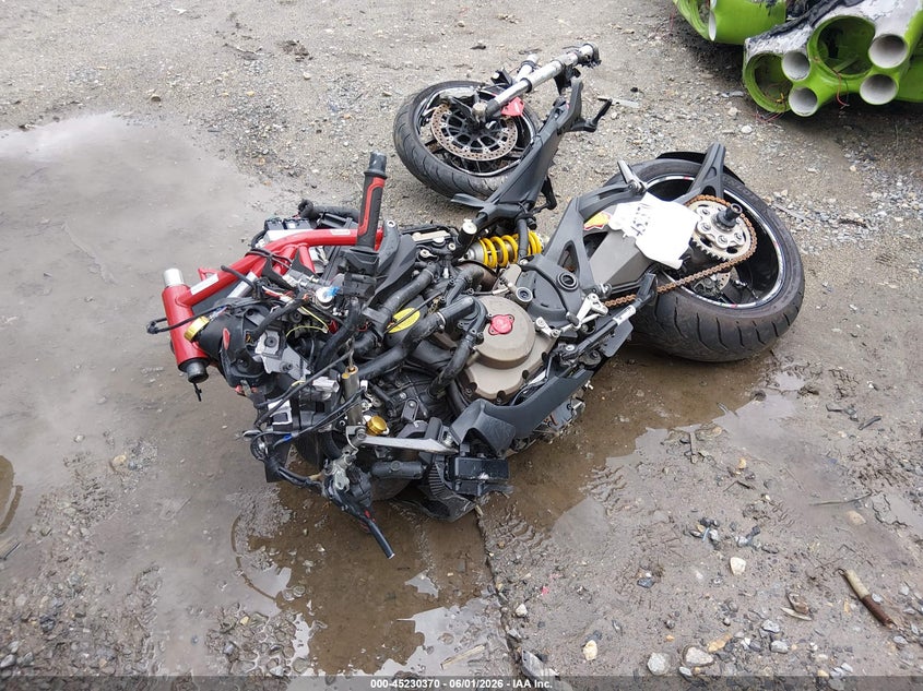 2014 Ducati Monster VIN ZDM1RBSV2EB001343 IAAI salvage auction — ALL OVER, Salvage Title, sold $25 on 2026-07-08 (photo 2)