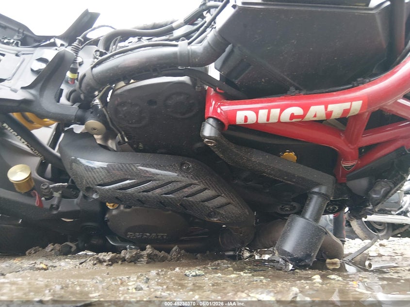 2014 Ducati Monster VIN ZDM1RBSV2EB001343 IAAI salvage auction — ALL OVER, Salvage Title, sold $25 on 2026-07-08 (photo 8)