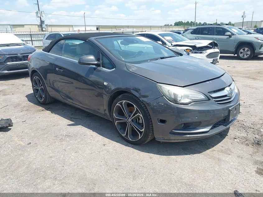 2016 Buick Cascada VIN W04WT3N59GG119894 IAAI salvage auction — SIDE, Salvage Title, sold $2,075 on 2026-07-22 (photo 1)