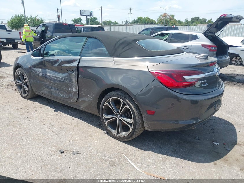 2016 Buick Cascada VIN W04WT3N59GG119894 IAAI salvage auction — SIDE, Salvage Title, sold $2,075 on 2026-07-22 (photo 3)