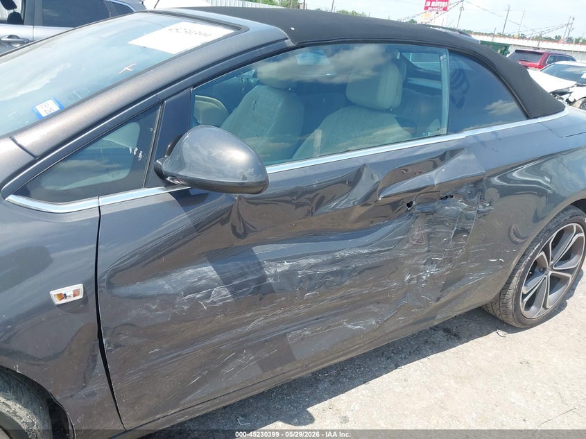 2016 Buick Cascada VIN W04WT3N59GG119894 IAAI salvage auction — SIDE, Salvage Title, sold $2,075 on 2026-07-22 (photo 6)