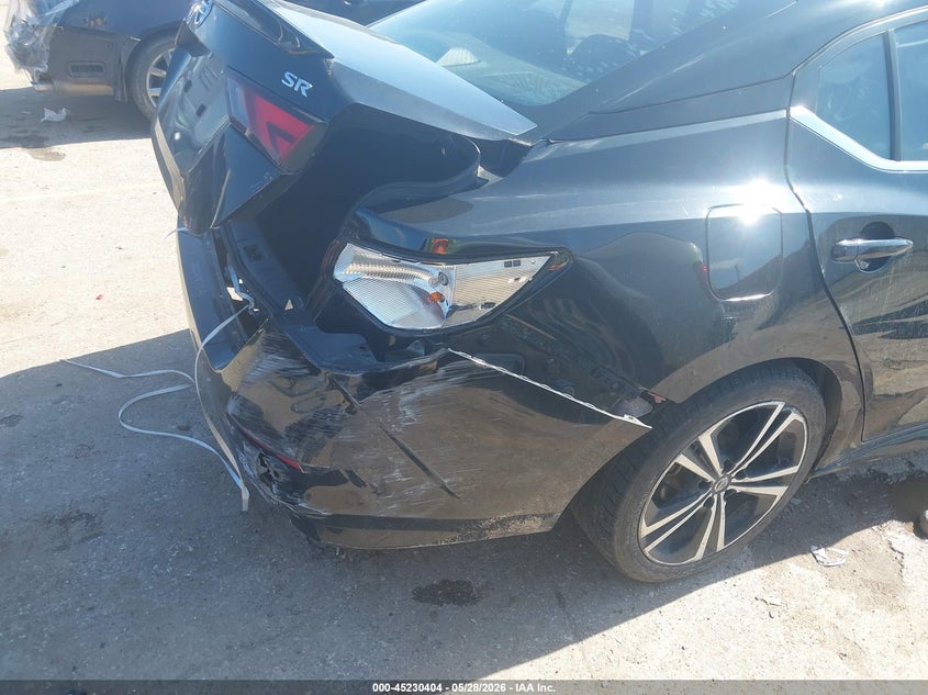 2021 Nissan Sentra VIN 3N1AB8DVXMY219100 IAAI salvage auction — REAR END, Salvage Title, sold $3,625 on 2026-07-22 (photo 6)