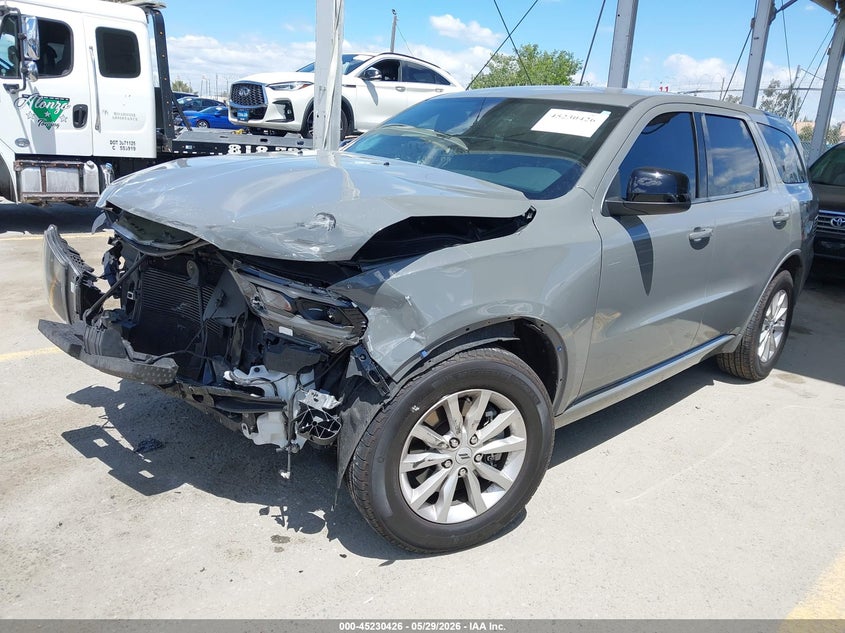 2025 Dodge Durango VIN 1C4RDHDG8SC511071 IAAI salvage auction — FRONT END, Salvage Title, sold $9,500 on 2026-07-29 (photo 2)