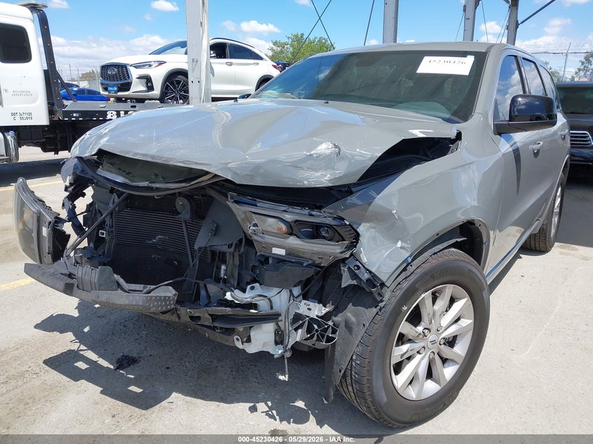 2025 Dodge Durango VIN 1C4RDHDG8SC511071 IAAI salvage auction — FRONT END, Salvage Title, sold $9,500 on 2026-07-29 (photo 6)