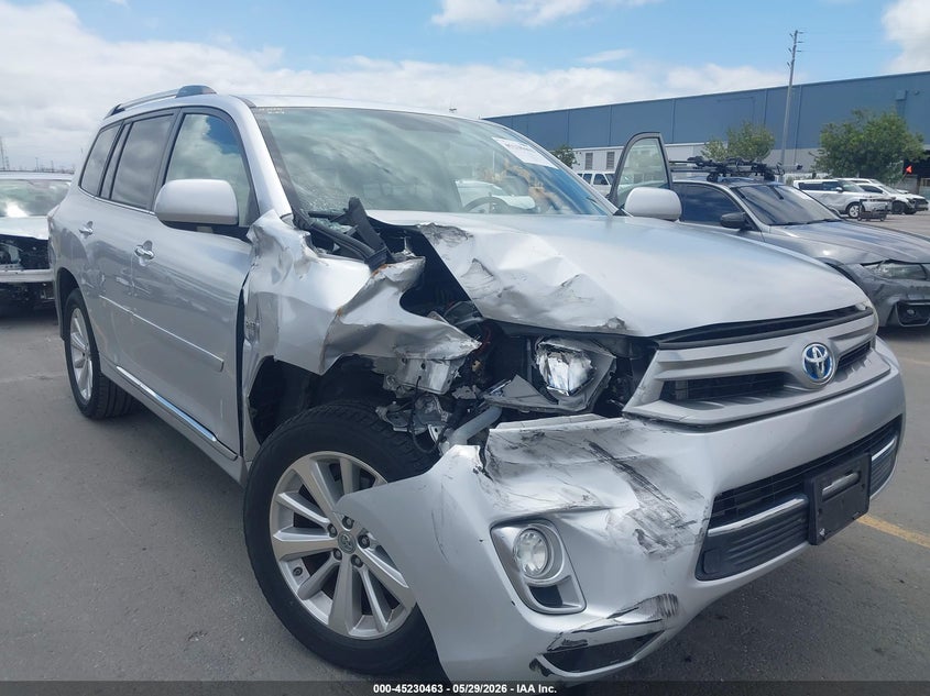 2011 Toyota Highlander VIN JTEDC3EH4B2003107 IAAI salvage auction — RIGHT FRONT, Salvage (California), sold $5,500 on 2026-07-20 (photo 6)