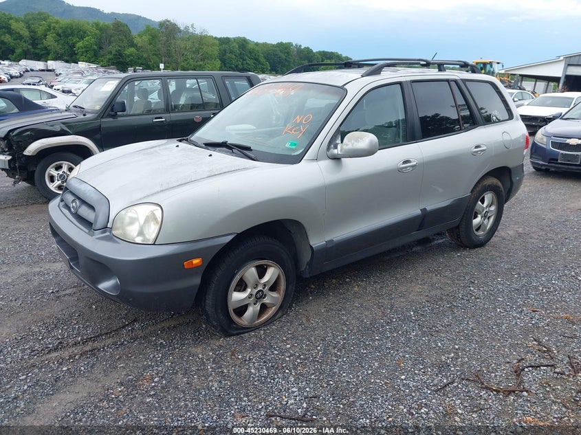 2006 Hyundai Santa fe VIN KM8SC73E26U095576 IAAI salvage auction — REPOSSESSION, Clear (Virginia), sold $25 on 2026-07-28 (photo 2)
